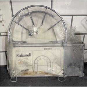 Ikea Rationell Vacuum Hose Holder Wall Mounted Bracket Rack 678.659.83 NEW